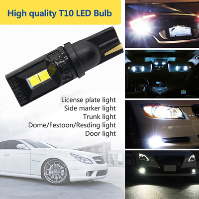 Đèn đèn LED 360 độ T10 194 168 147 W5W 3030 Đèn đèn nội thất xe ô tô LED