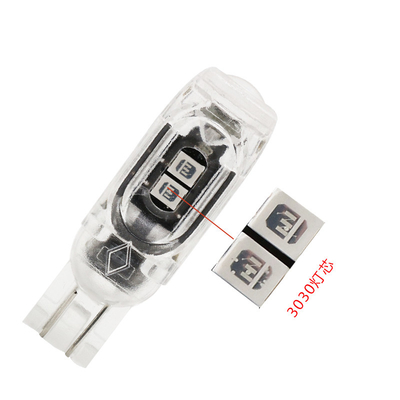 360 độ đèn LED bóng đèn xe ô tô bảng giấy phép ánh sáng T10 2835 3030 5smd đèn LED nổi bật 5W5 không cực