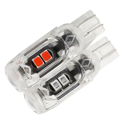 360 độ đèn LED bóng đèn xe ô tô bảng giấy phép ánh sáng T10 2835 3030 5smd đèn LED nổi bật 5W5 không cực