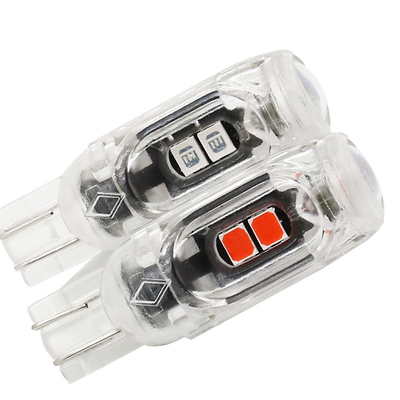 360 độ đèn LED bóng đèn xe ô tô bảng giấy phép ánh sáng T10 2835 3030 5smd đèn LED nổi bật 5W5 không cực