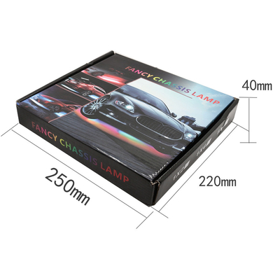 Đèn LED nội thất ô tô Điều khiển từ xa đa màu ABS linh hoạt 12V Đèn dải LED ô tô