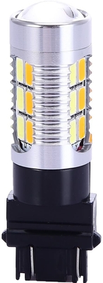 3157 3057 3357 4157 Đèn LED báo rẽ Phanh màu hổ phách Công tắc ngược 22 SMD với máy chiếu