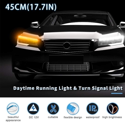 IP67 DC 12V Cree LED Passing Light 4.5 inch Đèn lái xe máy chiếu trên xe máy