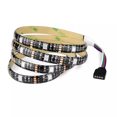 Đèn pha ô tô USB Dải ống LED SMD 5050 RGB đầy màu sắc DC 5V Linh hoạt